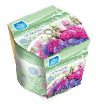 Pan Aroma Sleeve Wrap Candle Cut Flowers
